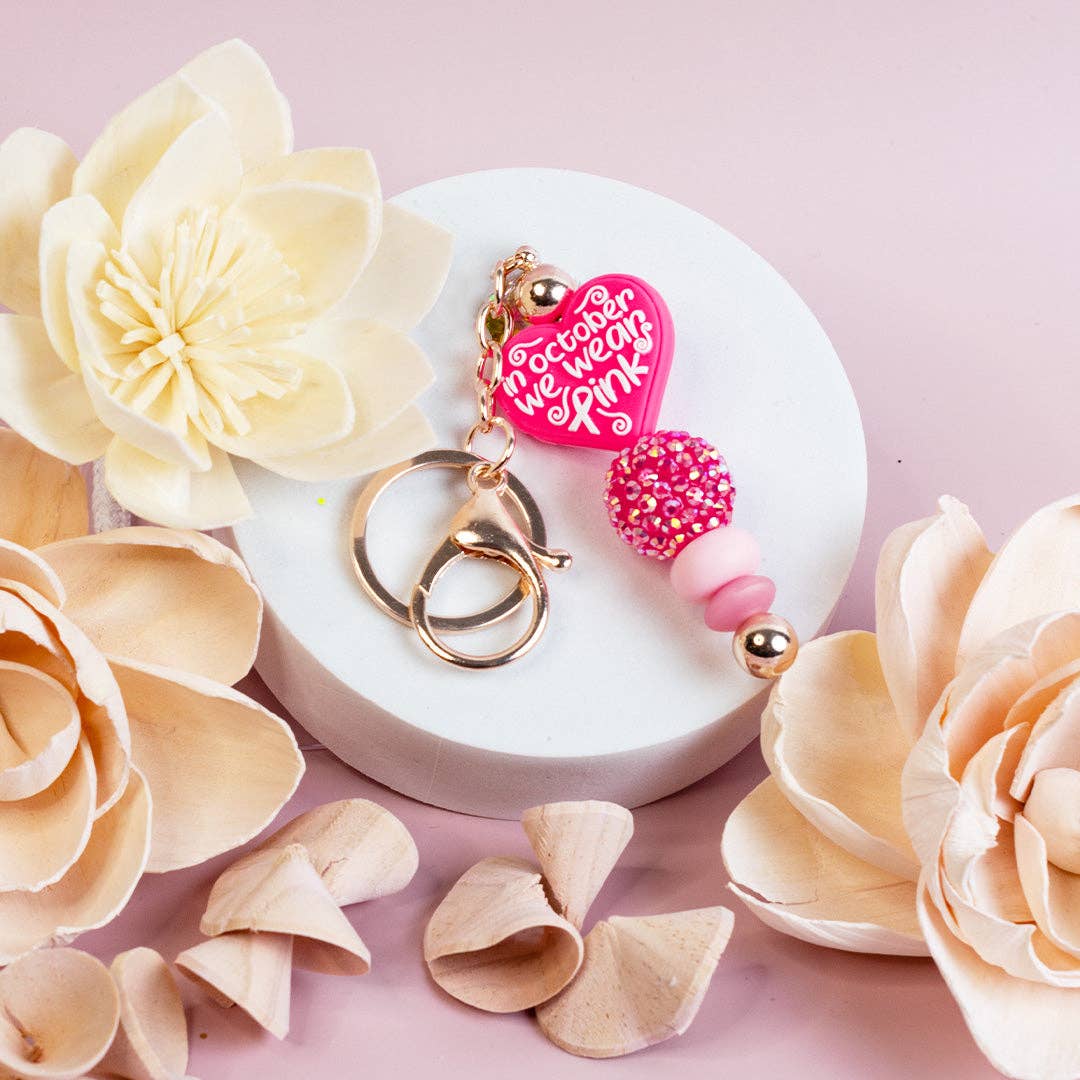 Print Me Pretty - Wholesale Keychain – Women's - Keychain - Pink October0