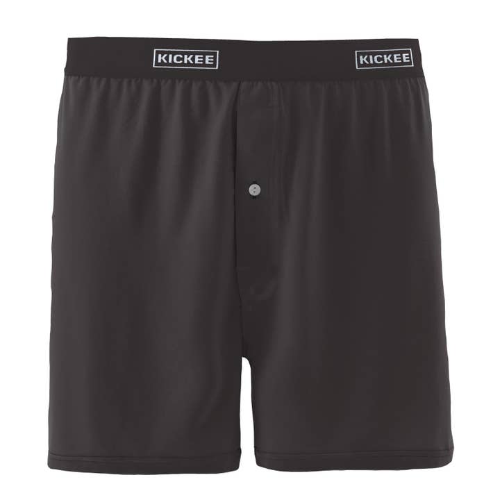 Men's Boxer Shorts in Midnight for wholesale by KicKee Pants