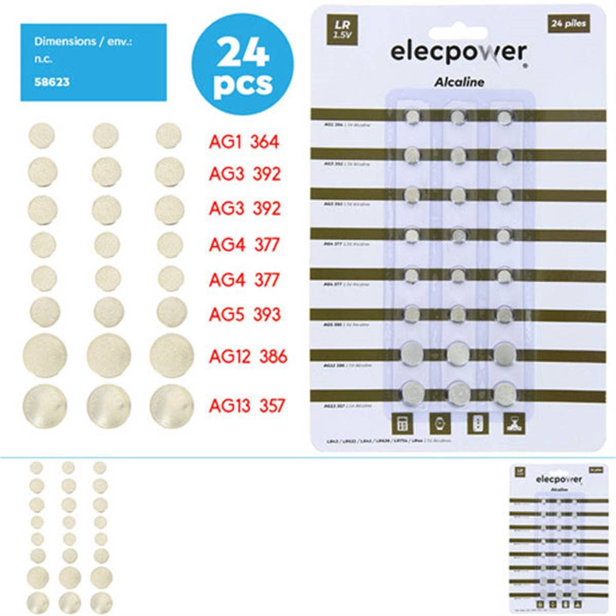 TSJJ – wholesale Glue – Blister Alkaline Watch Batteries (24 Pcs)0