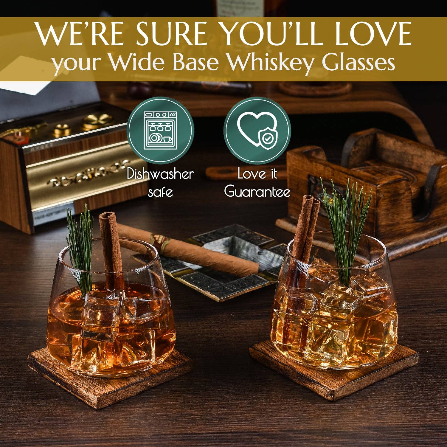 Greenline Goods - Wholesale Cocktail/Liquor Glass - Hand Blown Bourbon & Scotch Tasting Glasses5