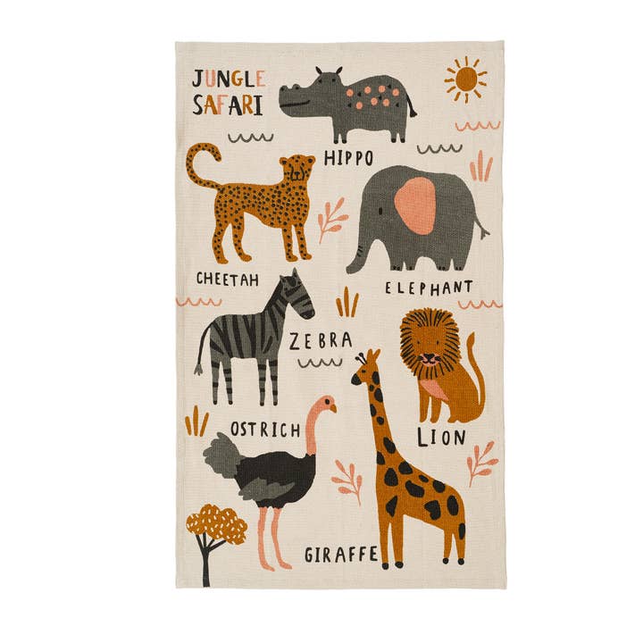 Jungle Safari Kids Rug - 2.5x4 for wholesale by Indaba Trading