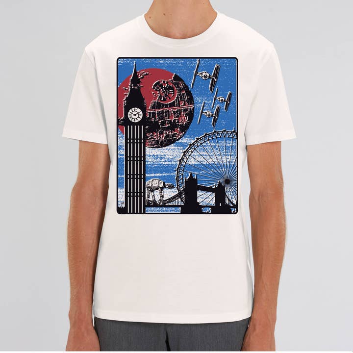 Det er ingen måne London Unisex T-shirt for engroshandel hos Meeplings | Handmade in Berlin