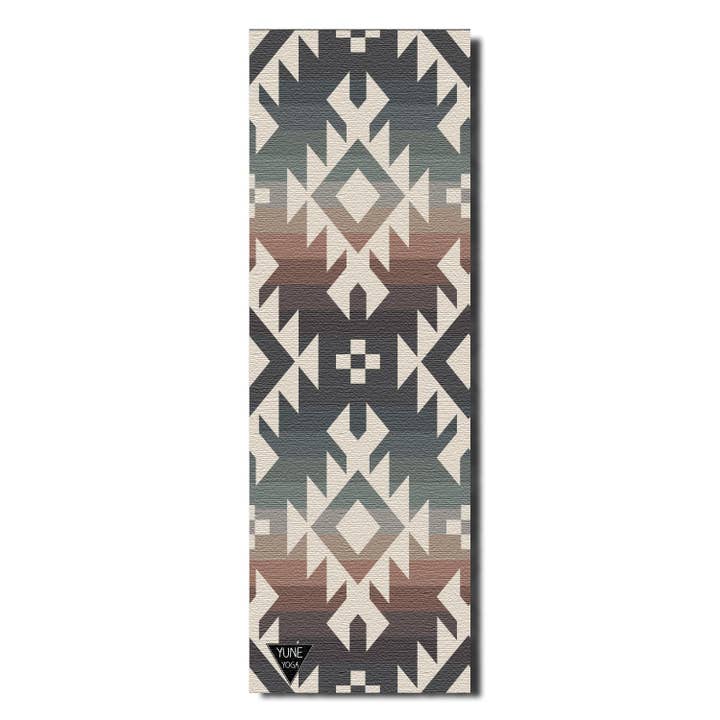 Obsidian Ridge Yoga Mat – 6 mm Extra Thick, Double-Sided Non-Slip, Eco-Friendly PER with UV-Printed Design | Yune Yoga for wholesale by Yune Yoga