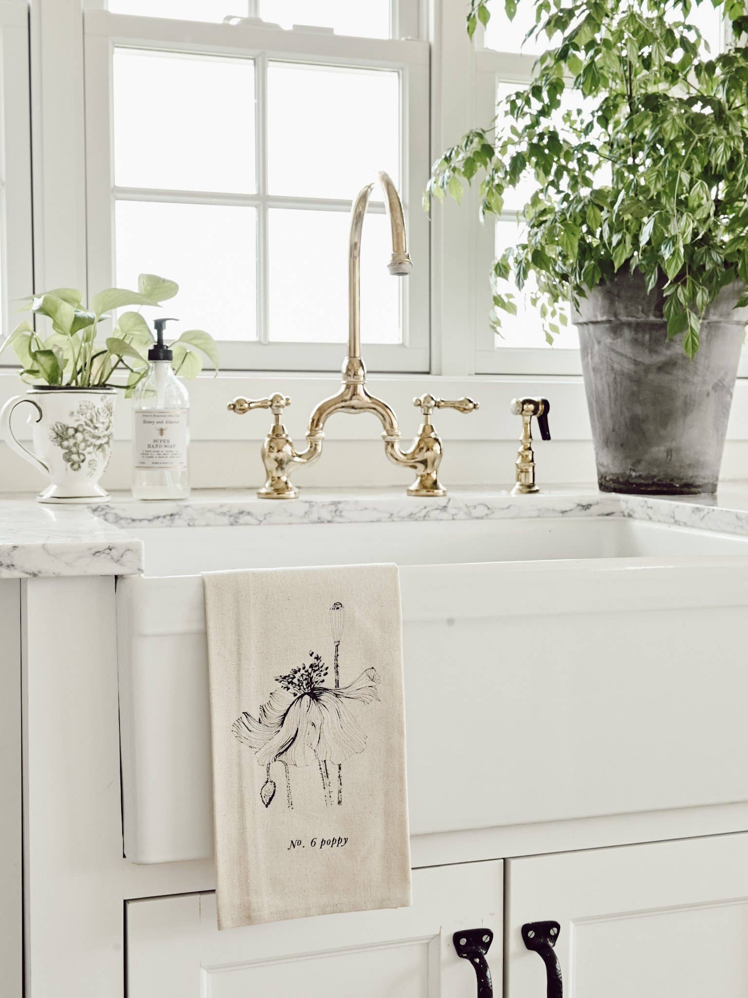 DWELL Home Shoppe - Wholesale Tea Towel - Botanical Kitchen Towel0