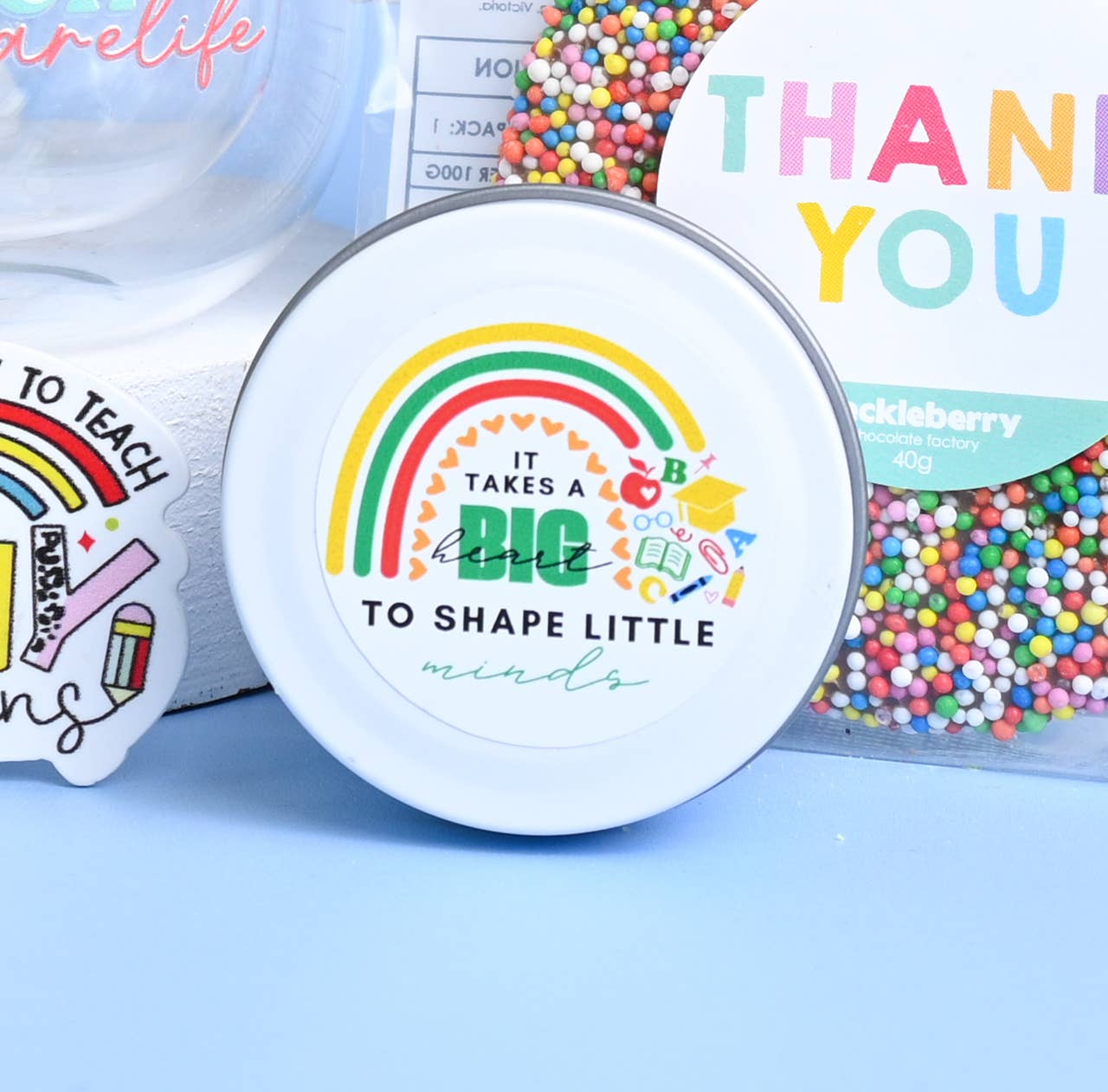 A Lil Luxury - Wholesale Travel Candles - Teacher & Educator Gift Mini Tin Candle2