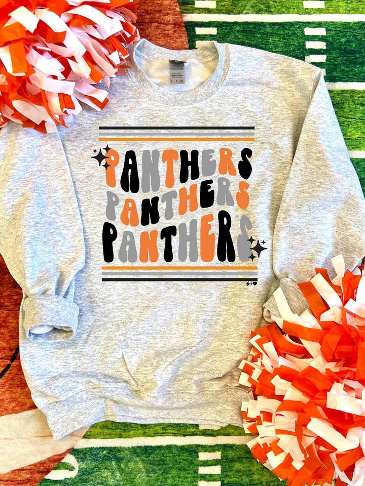 70s Team Custom Spirit Sweatshirt (SPIRIT1032-DTG-SS) for wholesale by Hustle+Heart