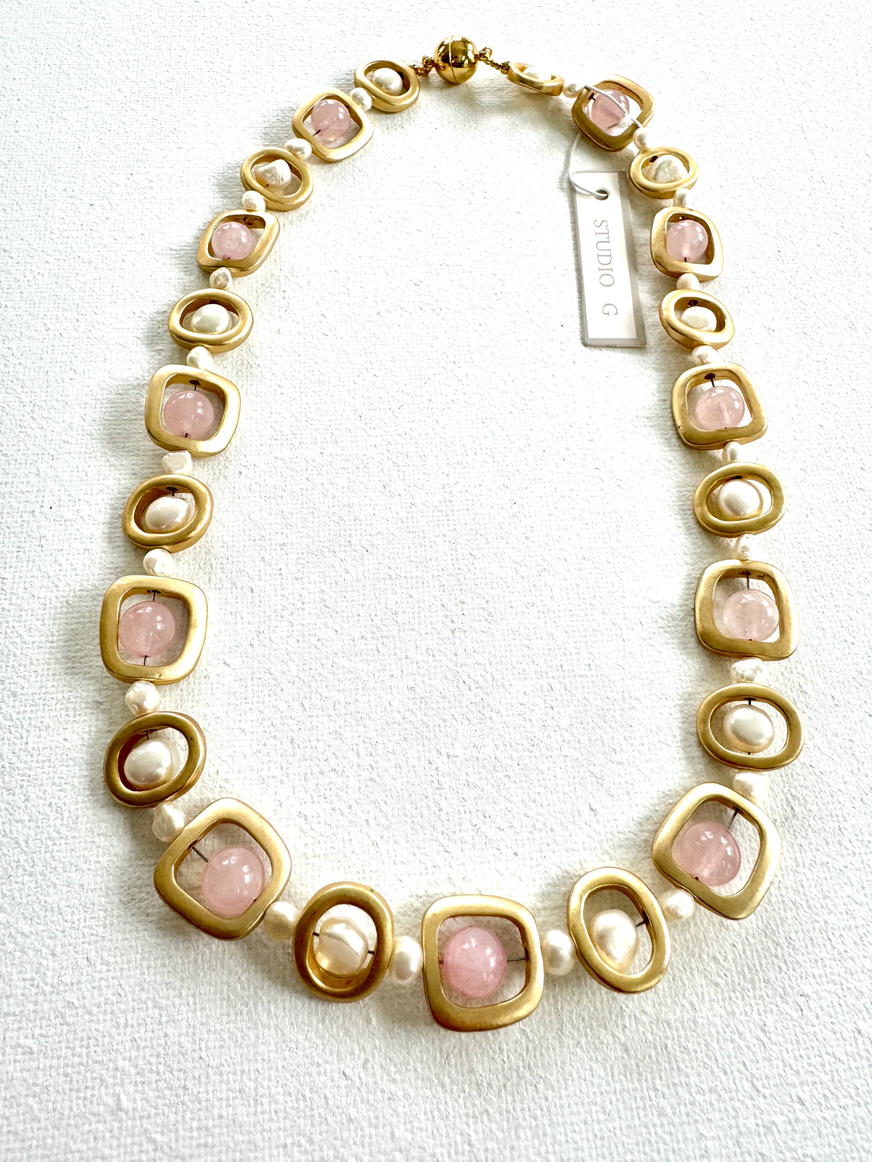 Studio G - Wholesale Beaded/Pearl Necklace - #57 Modern Necklace14