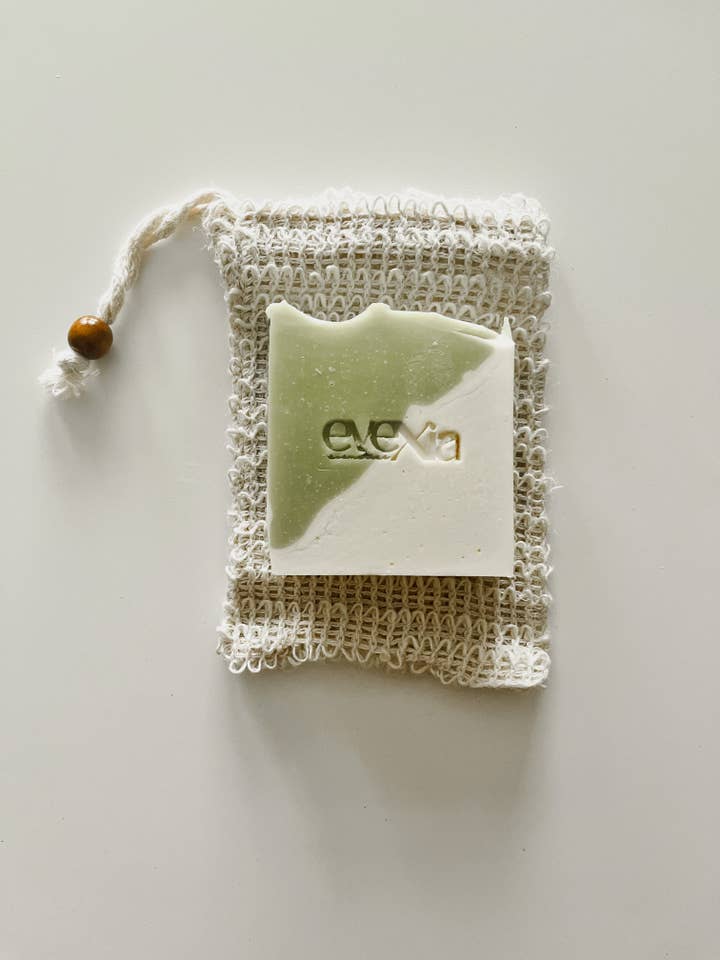 Exfoliating Soap Pouch for wholesale by Evexia Cosmetics