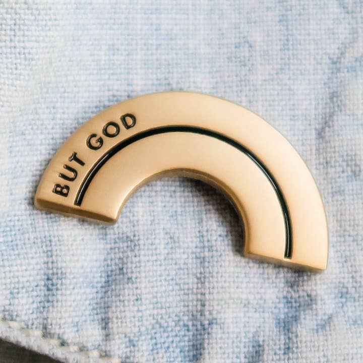 Lauren Ibach - Wholesale Lapel Pin/Button - But God Enamel Pin