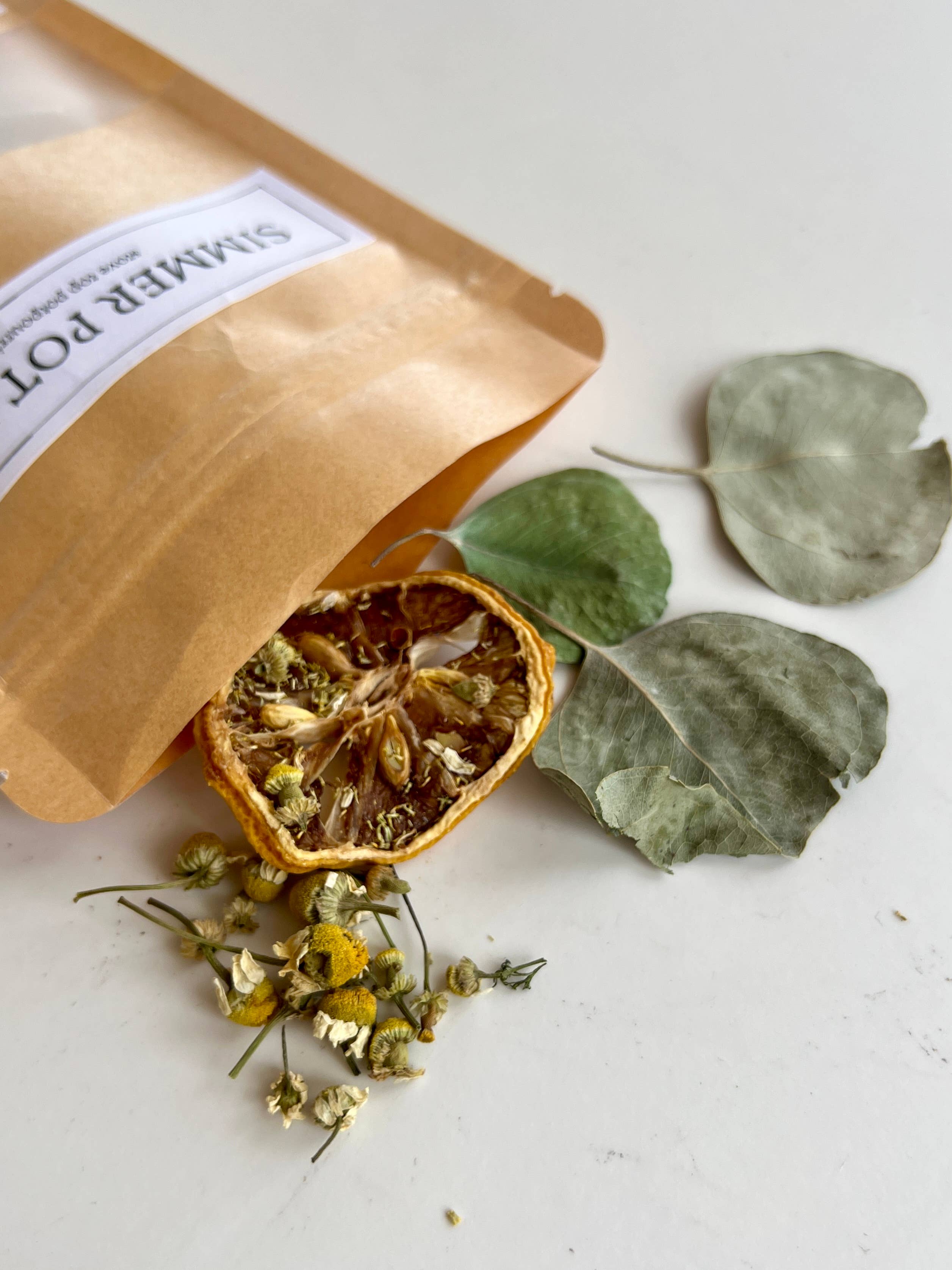 Unearthed Naturals - Wholesale Potpourri - Refresh - Simmer Pot Kit - Eucalyptus, Lemon & Chamomile4