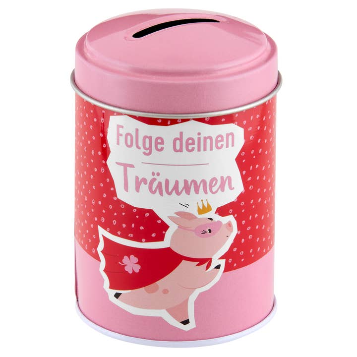 Money box “Lucky Heroes” - Follow your dreams for wholesale by Hergo Creation GmbH