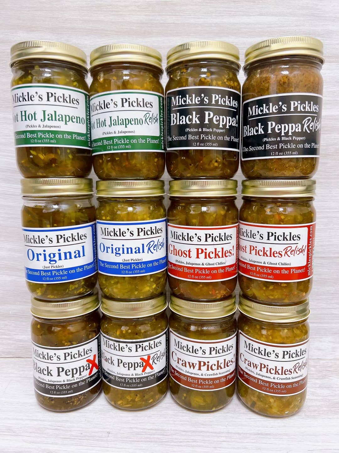 Mickle’s Pickles - Wholesale Pickled Vegetables - Original Mickle's Pickles 12oz Jar3