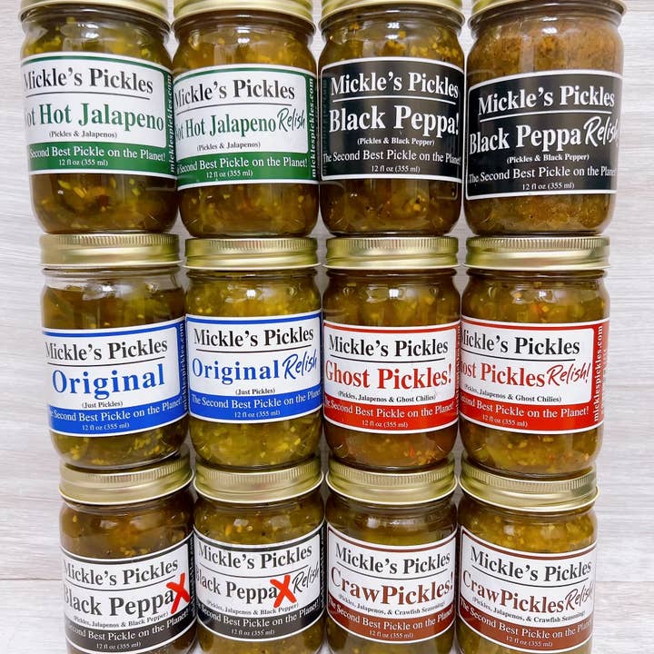 Mickle’s Pickles - Wholesale Pickled vegetables - Black Peppa X Mickle's Pickles 12oz Jar3