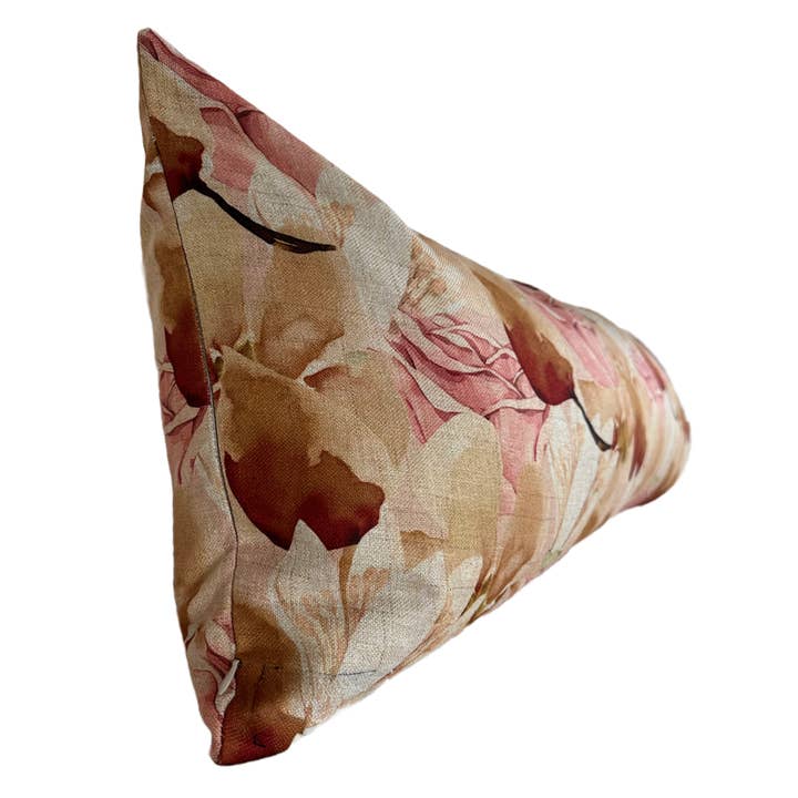 Poppy Lumbar Pillow Cover for wholesale by Rennah Collective
