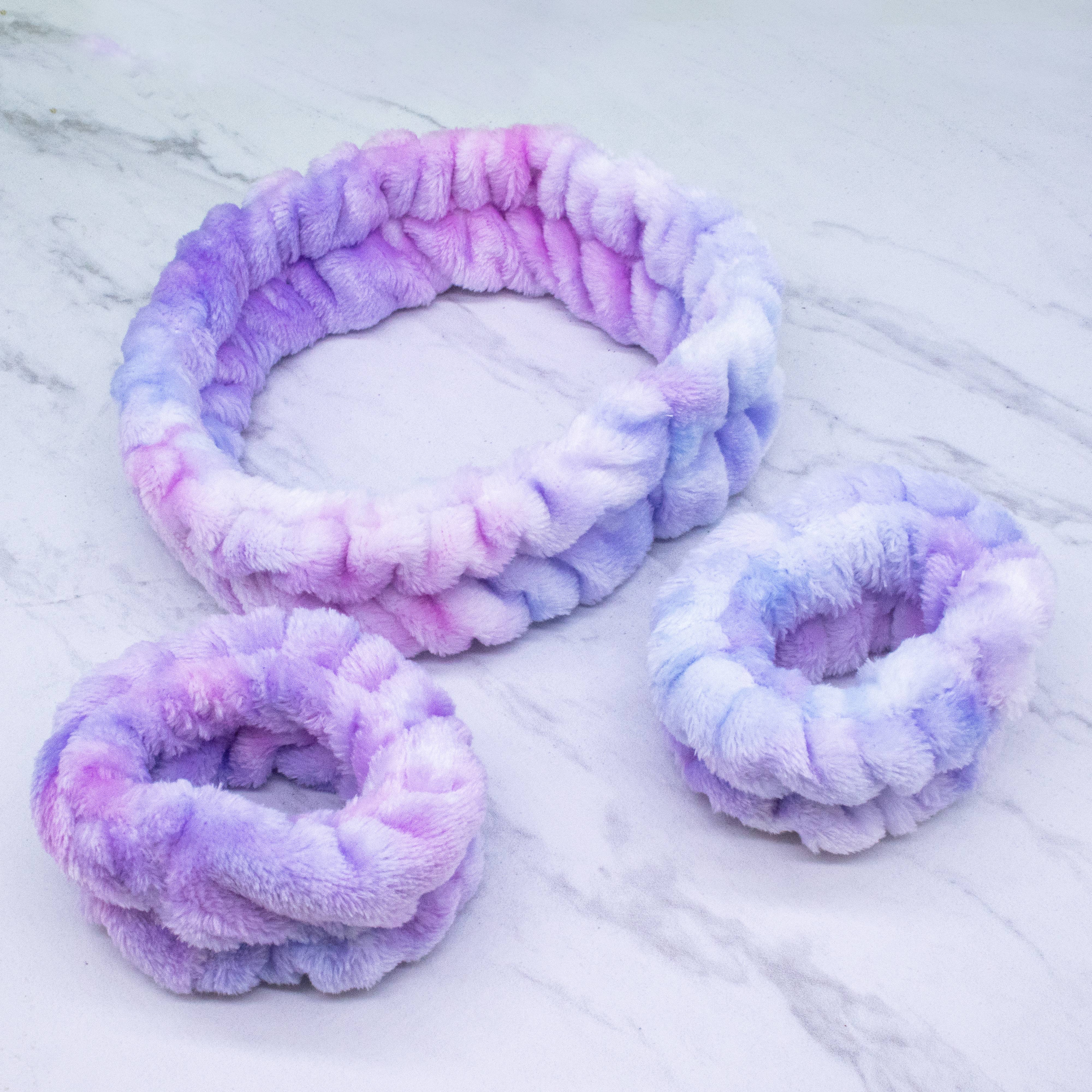 Frog Sac - Wholesale Spa Headband - Spa Headband - Skincare Headband & Wristband Set40