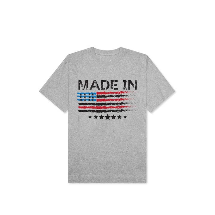 MADE IN USA GRAPHIC MENS TEE for wholesale by HUENIQ