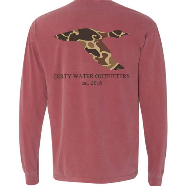 DWO Logo Long Sleeve Shirt for wholesale by Dirty Water Outfitter