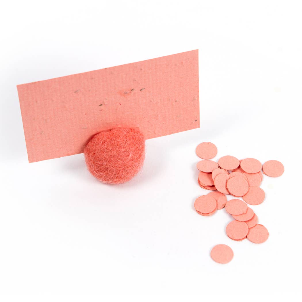 Studio 82° - Wholesale Place Card / Place Holder - Wildflower Seed Card - Frost White10