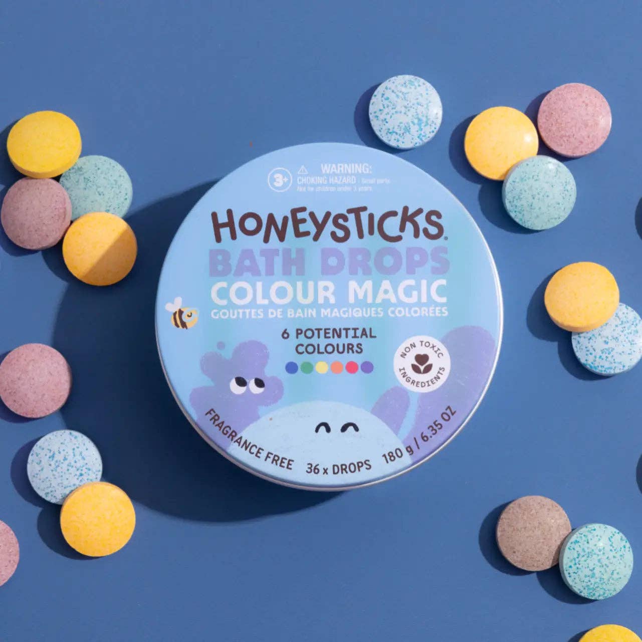 Honeysticks - Australia - Wholesale Bath toy – Baby - Honeysticks Bath Drops Colour Magic 36pk1