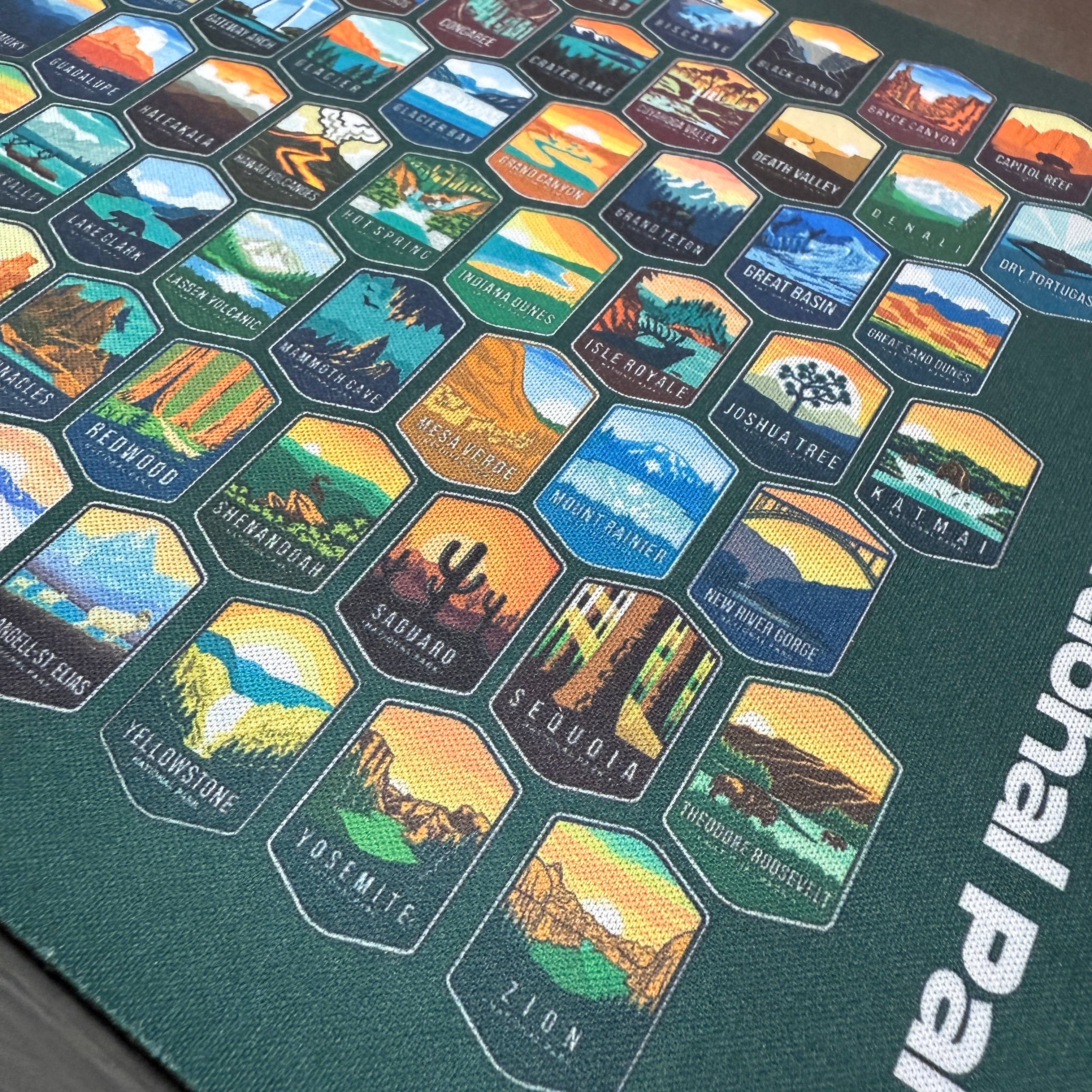 National Parks and Beyond - Wholesale Mousepad/Trackpad - All 63 National Parks Neoprene Mouse Pad7