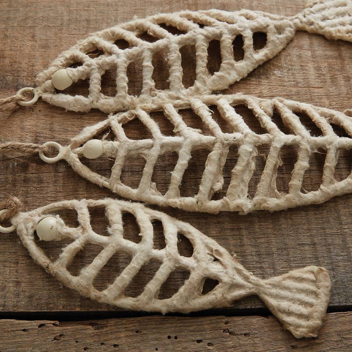 CTW Home Collection - Wholesale Wall Accent - Set of Three Textured Fishbones