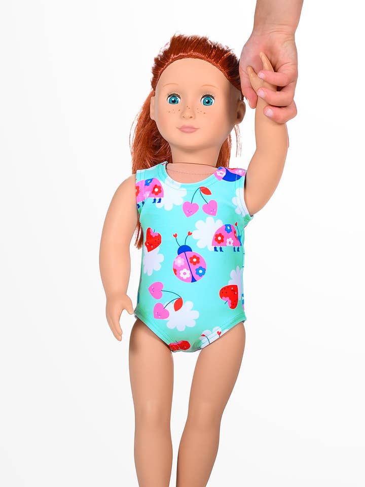 Love Bug Doll Size Leotard for wholesale by Destira