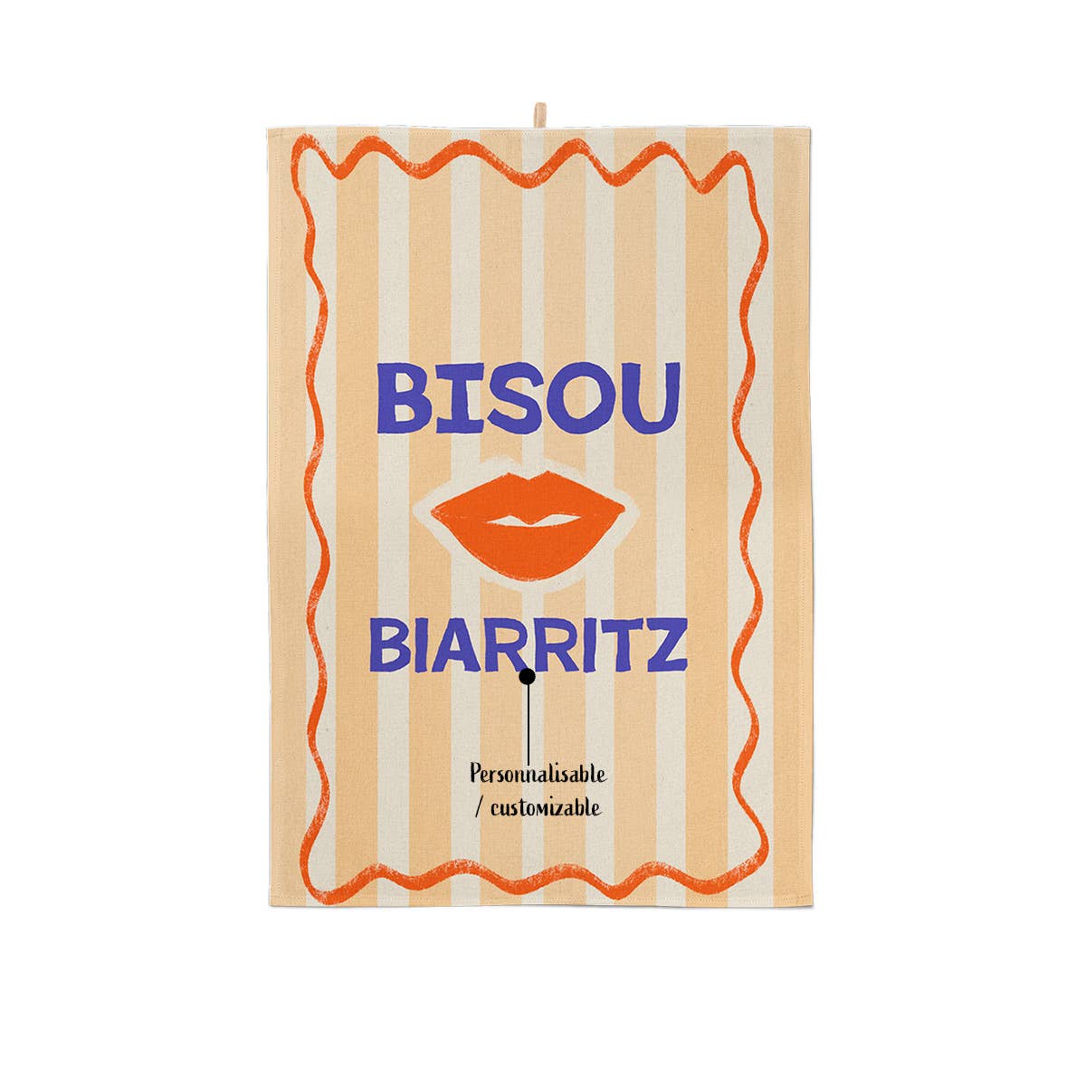 Coast and Valley - Wholesale Tea Towel - 100% cotton customizable tea towel KISS3