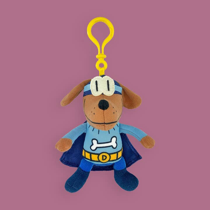 Tirette de sac à dos Dog Man's Bark Knight 5" (lot de 6) pour la vente par MerryMakers