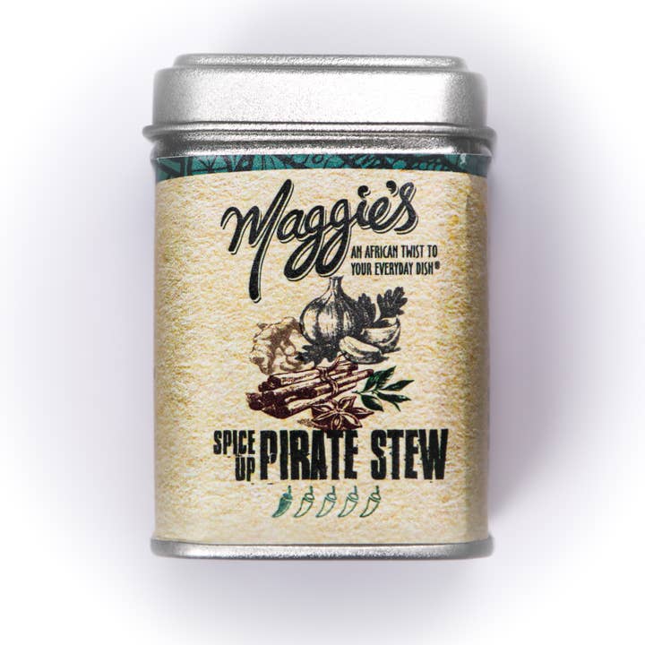 Pirate Stew Spice - Uma mistura única para carnes e peixes por atacado de Maggie's An African Twist to your everyday dish