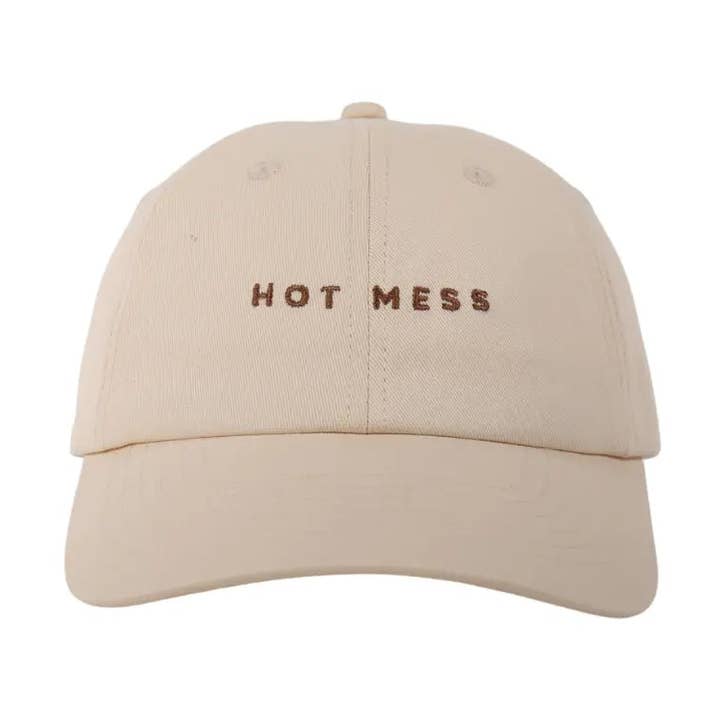 HOT MESS Baseball Cap for wholesale by Nomadique Co