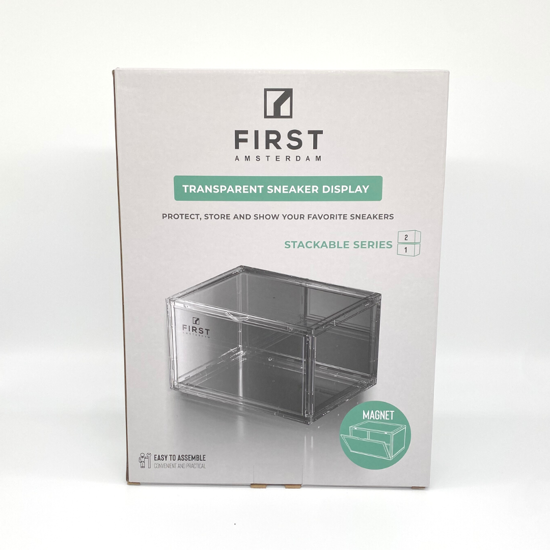First Amsterdam – Großhandel Schuhregal – Sneaker-Box von First Amsterdam aus hochwertigem Acryl7