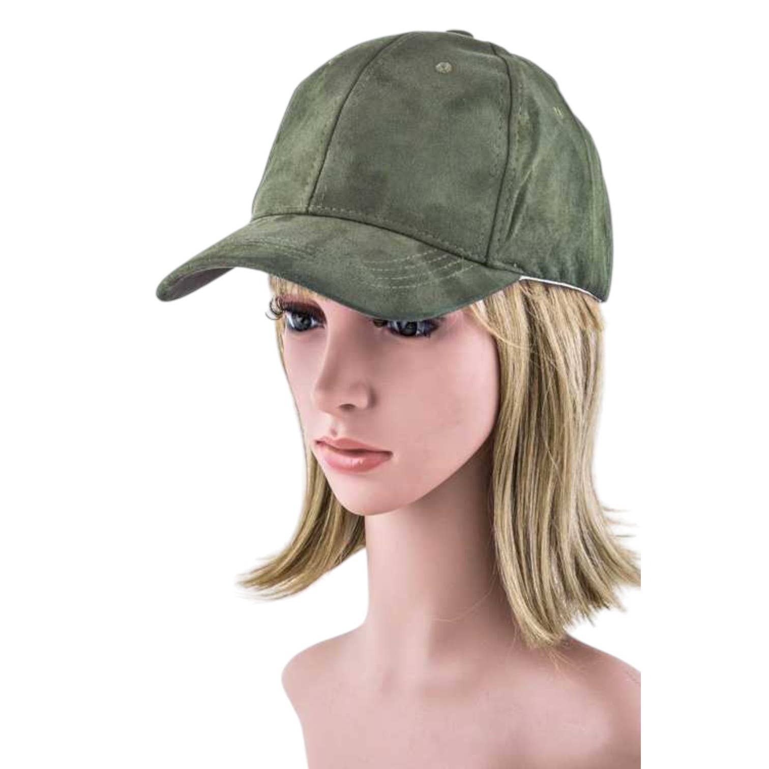 LA Jewelry Plaza - Wholesale Baseball Cap - Women's - Fashion Suede Cap10