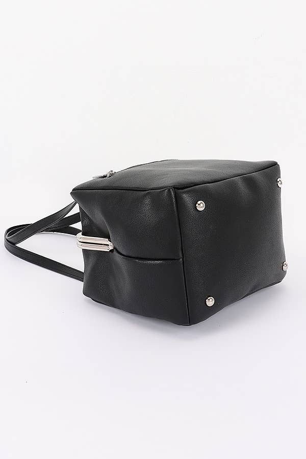 Oblige by G - Wholesale Shoulder Bag - Women's - Retro Kiss-Lock Square Shoulder Bag HPC66583