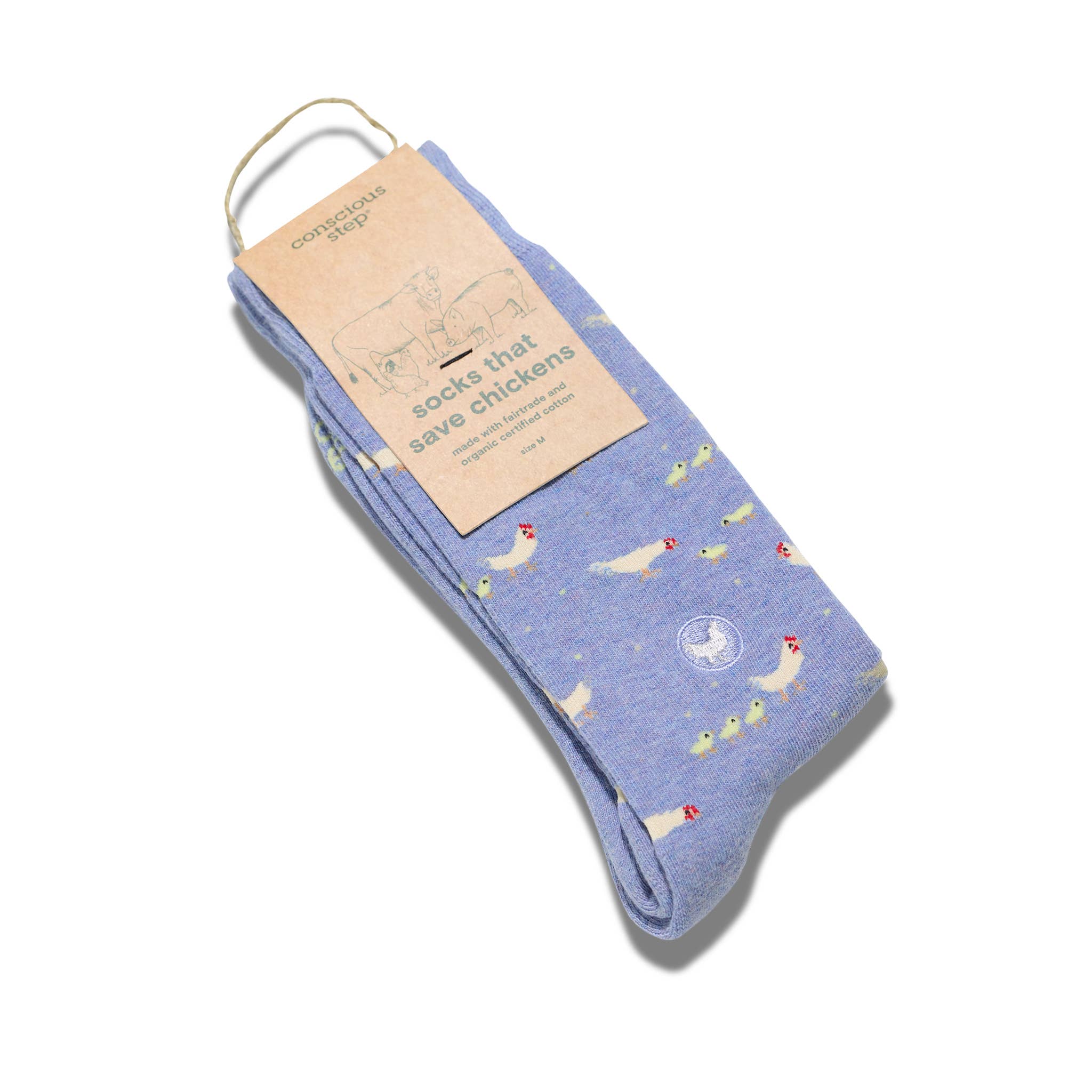 Conscious Step – Meias - Unissexo por atacado – Meias que Salvam Galinhas1