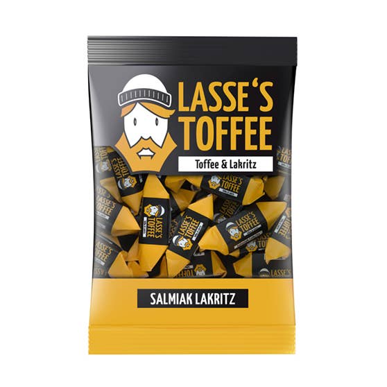 Lasse's Toffee Salmiak Lakrids for engroshandel hos LASSE LAKRITS - natürlich lecker