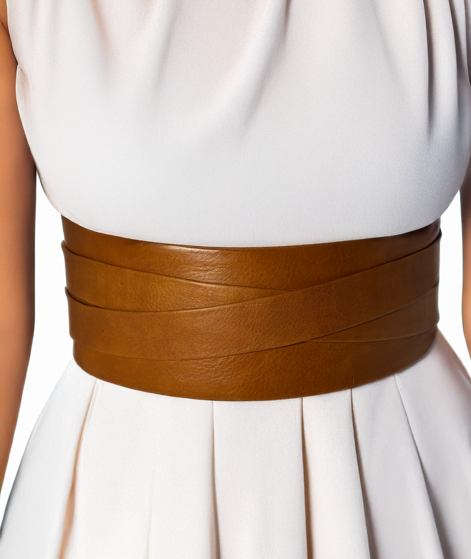 ADA Collection Belts - Wholesale Belt - Women's - Wrap Belt – Toffee | Adjustable One-Size | Core Style3