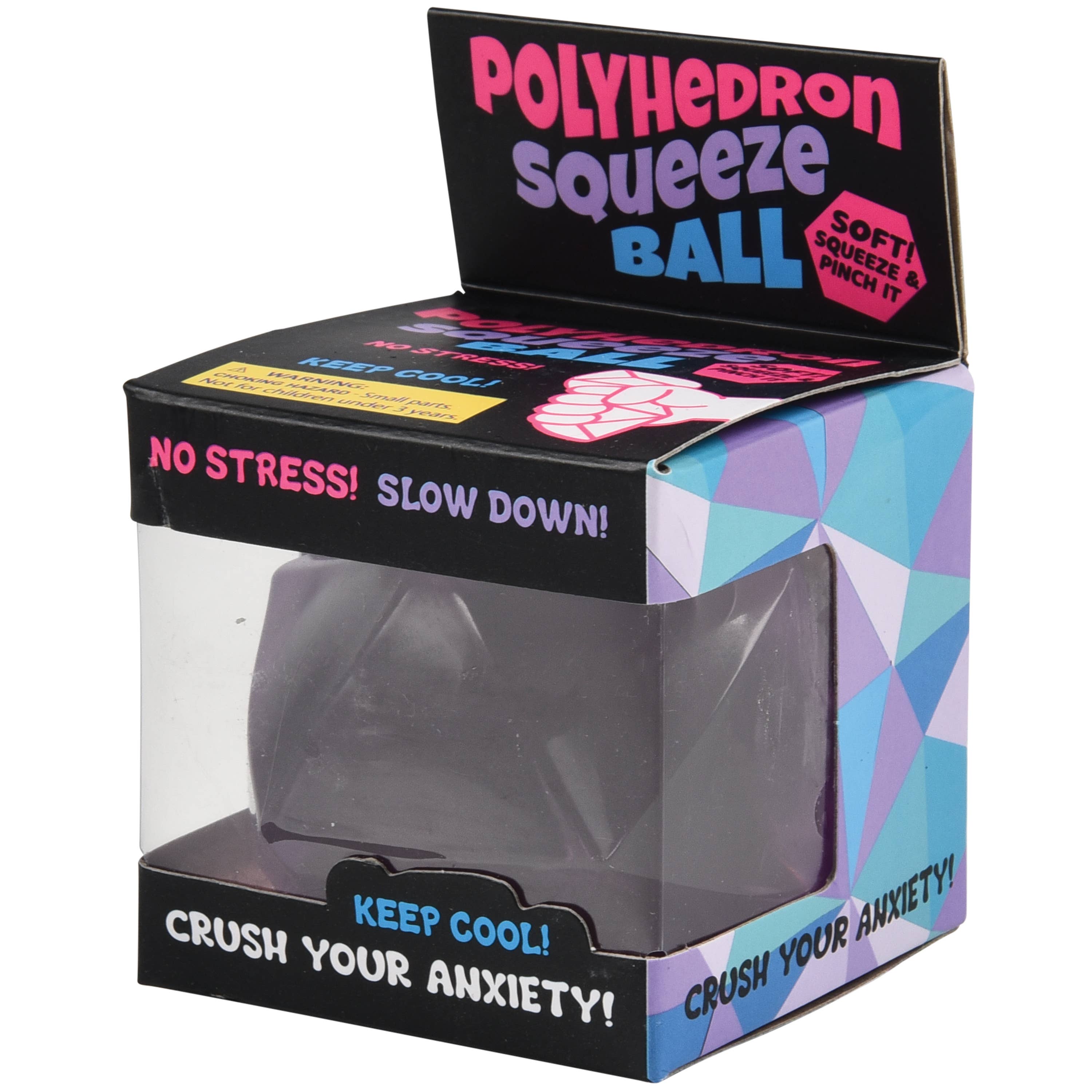 US Toy Company - Wholesale Squishy Toy - Kids & Baby - Geo Squish Sugar Ball 12-Unit Display6