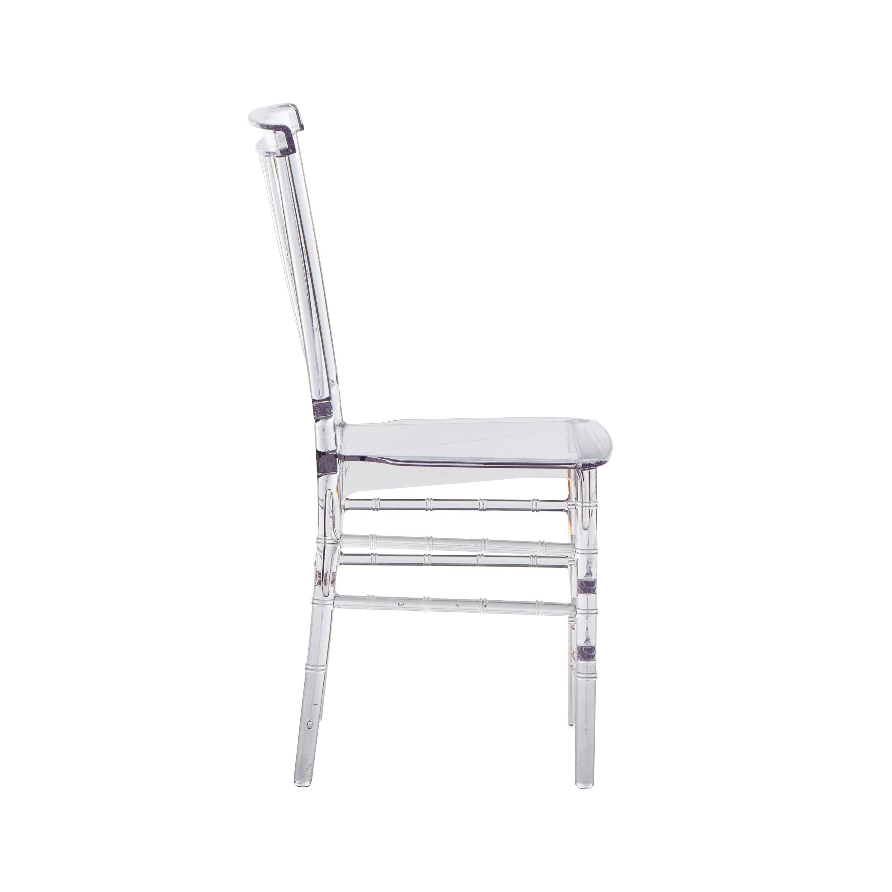 RTA Products LLC - Wholesale Chair - Stackable Chiavari Style Acrylic Event Chairs – Set of 23
