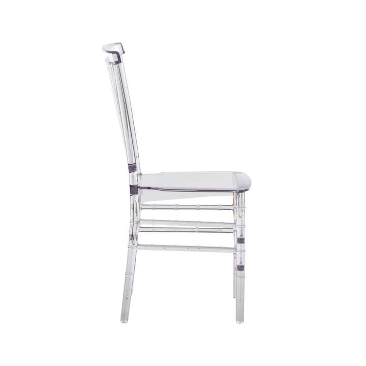 RTA Products LLC - Wholesale Chair - Stackable Chiavari Style Acrylic Event Chairs – Set of 23