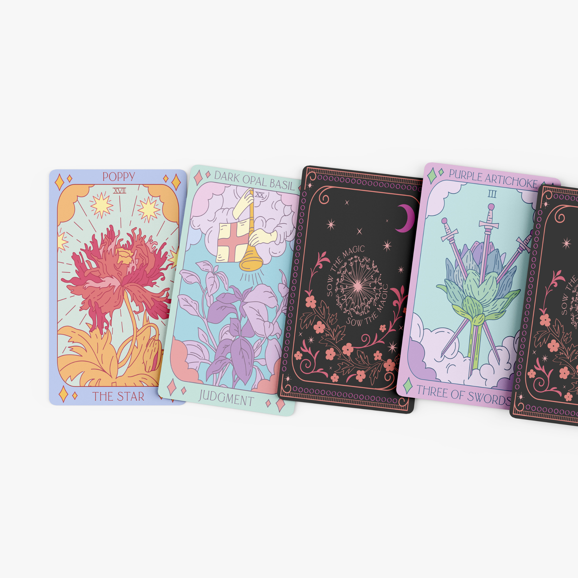 Sow the Magic - Vente Cartes de tarot - Édition Limitée du Jeu de Tarot Botanique + Guide4