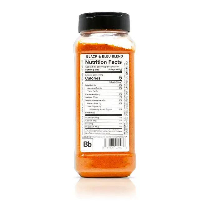 Spiceology - Wholesale Rub - Black & Bleu | Cajun Bleu Cheese Rub11