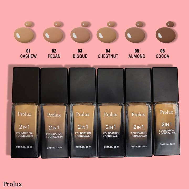 Efon International Corp. - Wholesale Foundation - 2 In 1 Foundation And Concealer Flawless Skin In One Step