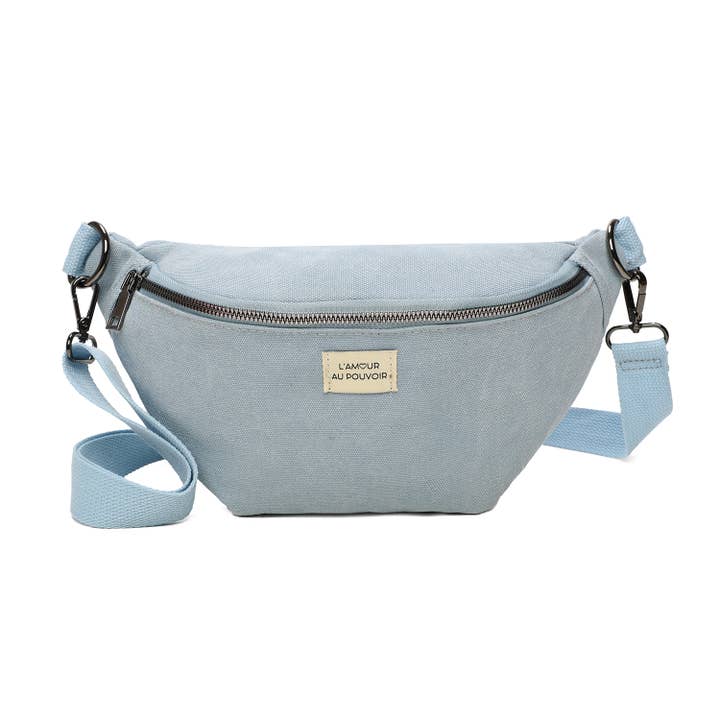 INES DELAURE - Wholesale Belt Bag - Women's - Canvas banana for women