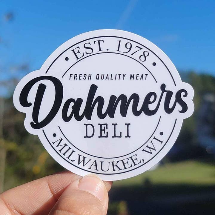 A Little Design Company - Wholesale Sticker - Jeffrey Dahmer's Deli Sticker