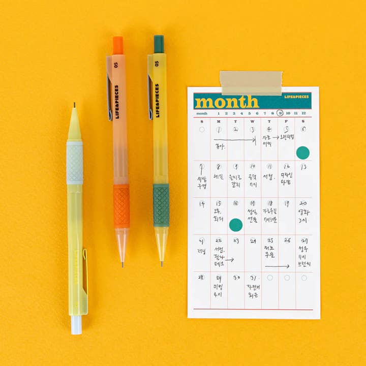 Lápiz afilado retro Livework LIFE & PIECES de 0,5 mm para venta al por mayor de Notable Designs (UK)