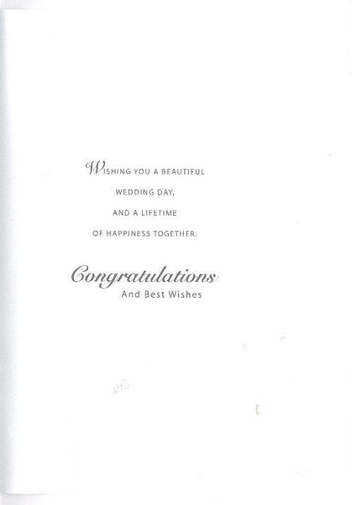 DICKENS INC. - Wholesale Wedding Card - Wedding Formal | GRTC | MD | 64864G1