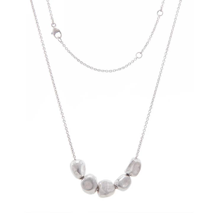 Bright Peony Five Seed Pendant for wholesale by Merzatta