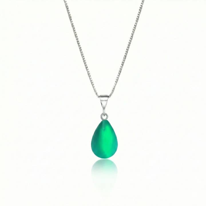LeightWorks - Aurora Crystal Jewelry - Venta al por mayor Collares con colgantes/abalorios - Colgante de gota pequeña5