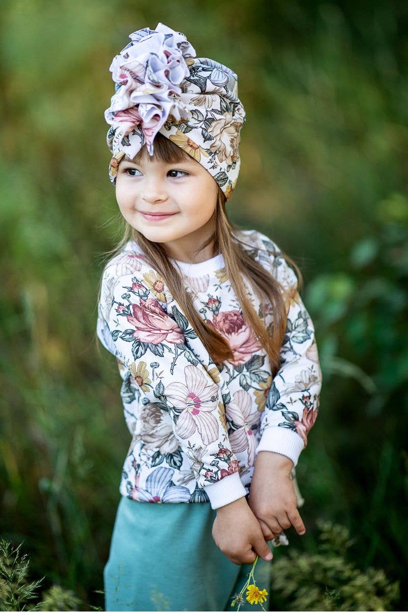 Ander - Venta al por mayor Sombrero - Niños - Gorro turbante de verano para niña de algodón elástico fabricado en Polonia10