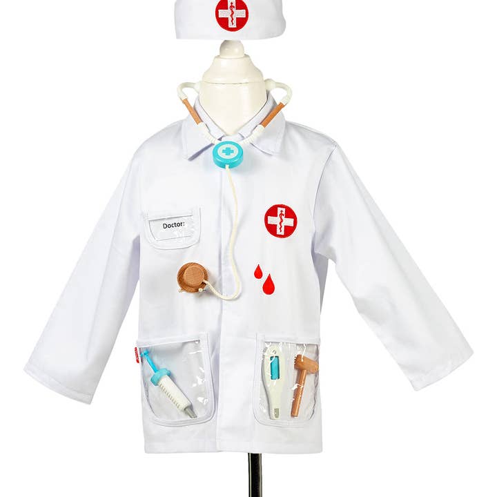 Doctor set Costume Set for Children – Includes Accessories for Role-Play & Entertainment - sz 4-7 yrs for wholesale by Speedy Monkey